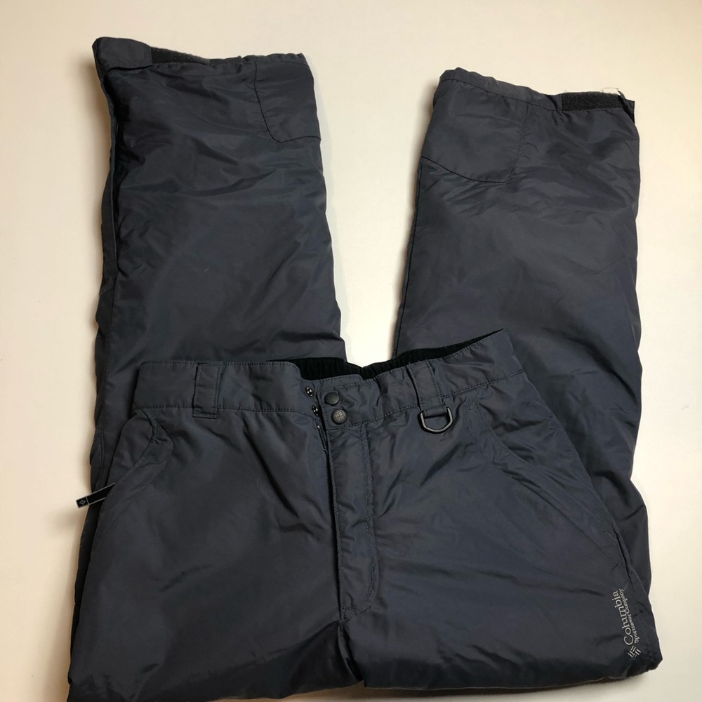 Columbia Mens Gray Snowpants Medium